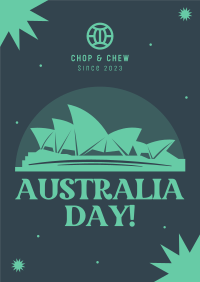 Let's Celebrate Australia Day Poster Image Preview