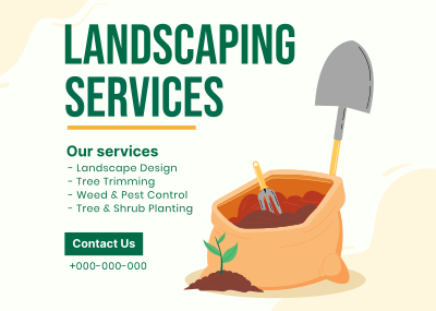 Landscape Professionals Postcard Image Preview