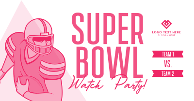 Super Bowl Night Live Facebook ad Image Preview