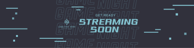 Glitchwave Gaming Twitch banner Image Preview