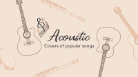 Acoustic Music Covers YouTube cover (channel art) Image Preview