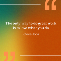 Love what you do Instagram post | BrandCrowd Instagram post Maker