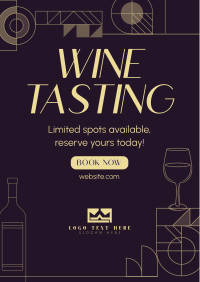 Elegant Wine Tasting Flyer Image Preview