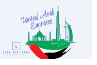 UAE City Scribbles Pinterest Cover Preview