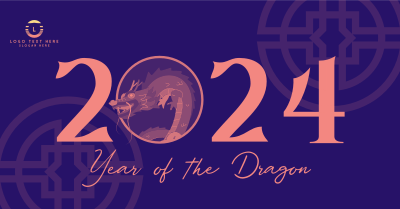 Dragon New Year Facebook ad Image Preview