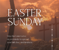 Easter Holy Cross Reminder Facebook post Image Preview
