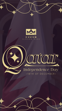 Qatar National Day Instagram Reel Image Preview
