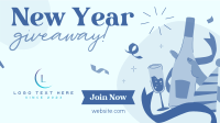 New Year Giveaway Facebook event cover Image Preview