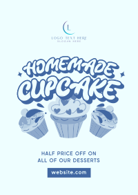 Cupcake Cravings Poster Design