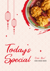 Chinese Cuisine Poster Design