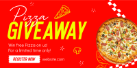 Pizza Giveaway Twitter post Image Preview