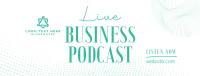 Corporate Business Podcast Facebook Cover Design