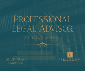 Legal Advisor At Your Service Facebook post Image Preview