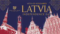 Latvia National Day Animation Preview