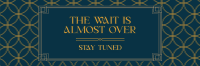 Stay Tuned Art Deco Twitter Header Image Preview