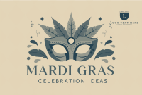 Mardi Gras Party Pinterest Cover Image Preview