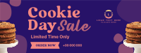 Cookie Day Sale Facebook Cover Design