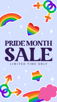 Pride Day Flash Sale Instagram Story Design