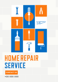 Home Repair Service Flyer Image Preview