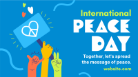 United for Peace Day Facebook event cover Image Preview
