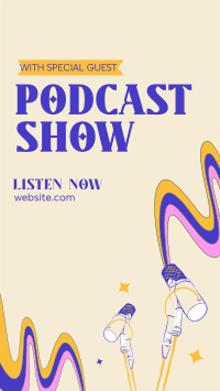 Playful Podcast TikTok video Image Preview