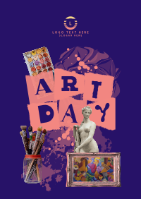 Art Day Collage Letterhead | BrandCrowd Letterhead Maker