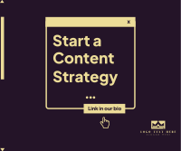 Content Strategy Facebook post Image Preview