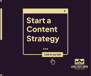 Content Strategy Facebook post Image Preview
