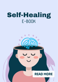 Self-Healing Illustration Flyer Design