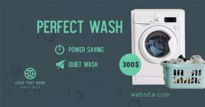 Washing Machine Features Facebook ad Image Preview