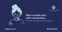 Wear Mask Facebook Ad Design