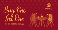 Pet Cafe Valentine Facebook ad Image Preview