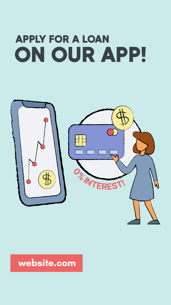 Finance App Benefits Instagram Story Design Image Preview