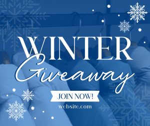 Winter Snowfall Giveaway Facebook post Image Preview