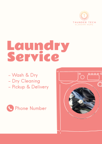 Laundry Services Poster Image Preview