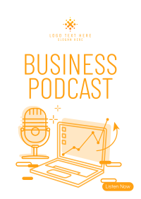 Business 101 Podcast Flyer Design