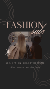 Sophisticated Fashion Sale Instagram reel Image Preview