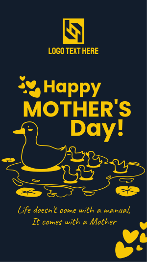 Mother Duck Instagram story