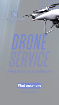 Modern Professional Drone Service TikTok video Image Preview