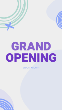 Contemporary Grand Opening TikTok video Image Preview