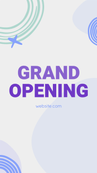 Contemporary Grand Opening TikTok Video Image Preview