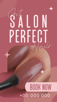 Perfect Nail Salon TikTok video Image Preview
