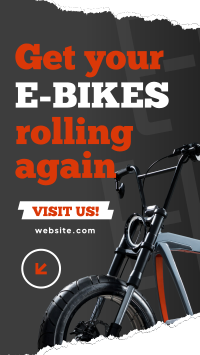 Rolling E-bikes YouTube short Image Preview