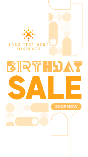 It's your Birthday Sale Facebook story Image Preview