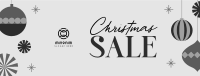 Ornamental Christmas Sale Facebook cover Image Preview