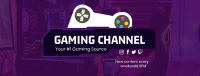 Console Games Streamer Facebook cover Image Preview