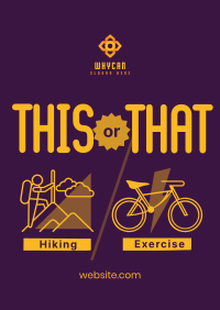 This or That Exercise Poster Image Preview