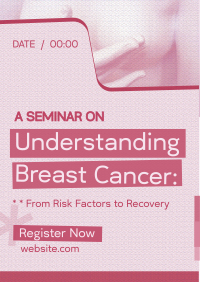 Breast Cancer Seminar Flyer Design