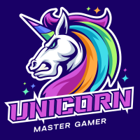 Unicorn Gamer T-shirt Preview