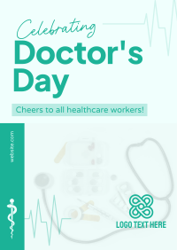 Celebrating Doctor's Day Flyer Image Preview